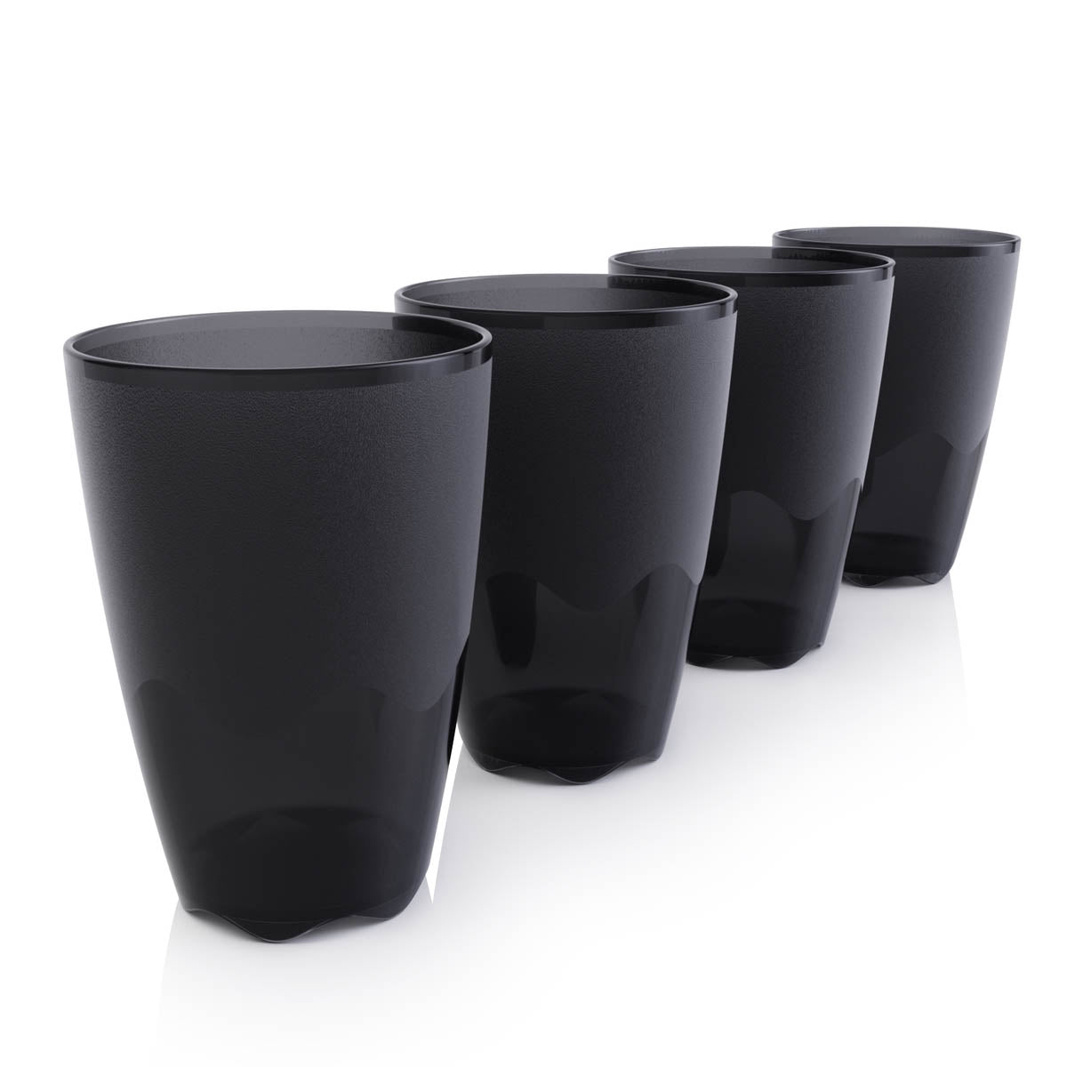 Tupper Ware Tupperware® Everyday Large Tumblers | 18oz/525 mL, Shatterproof, Black