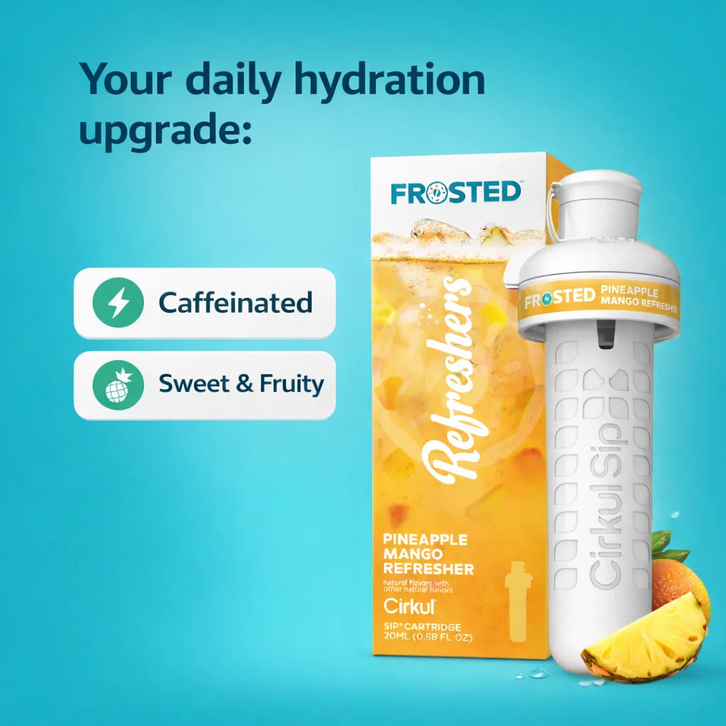 Cirkul Frosted Pineapple Mango Refresher