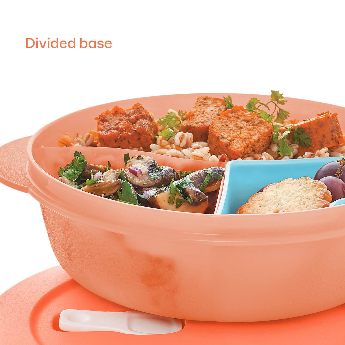 Tupper Ware CrystalWave® PLUS | Lunch ’N Dish with Cold Cup