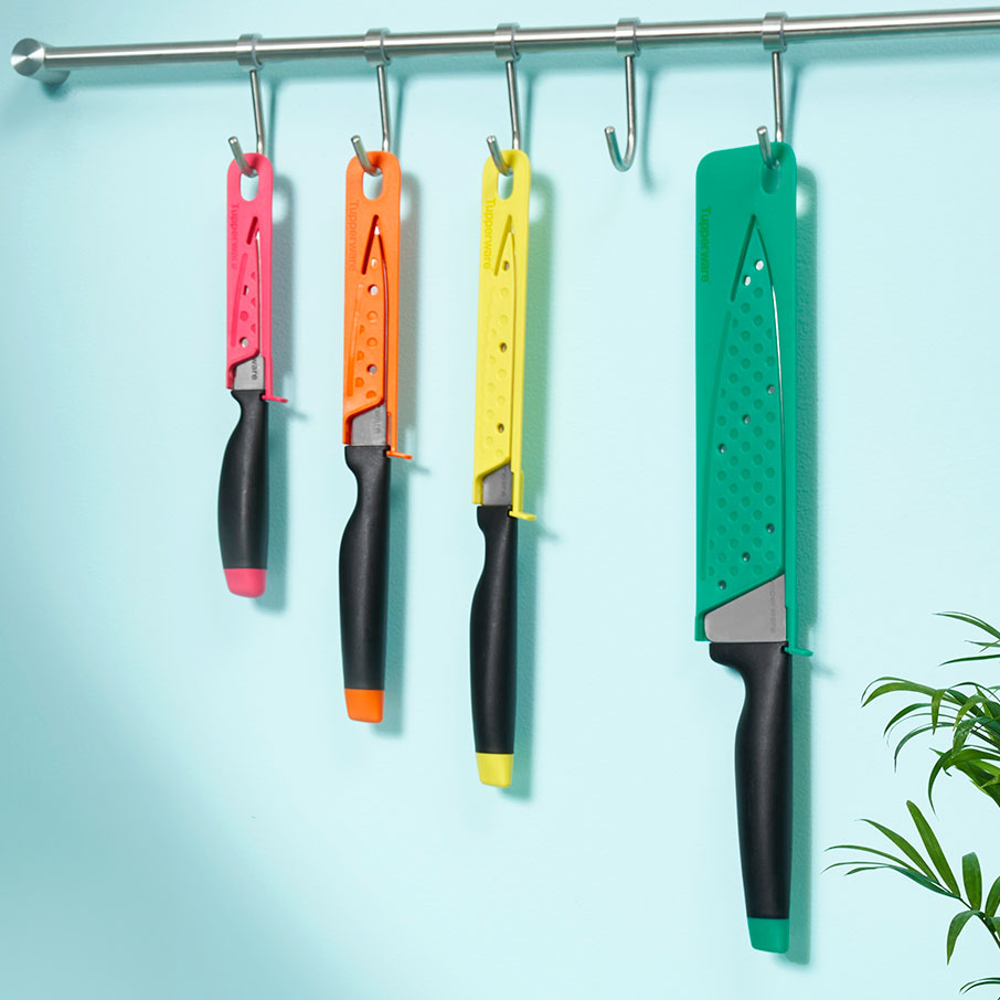 Tupper Ware Tupperware® Amazing Series Serrated Utility Knife &amp; Locking Sheath