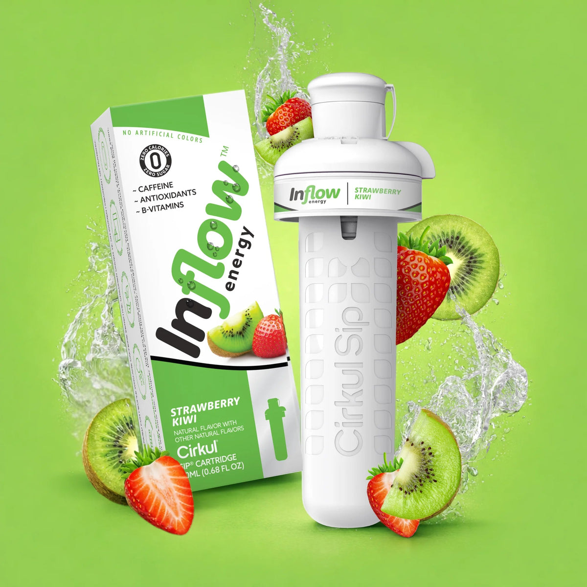 Cirkul Inflow Energy Strawberry Kiwi
