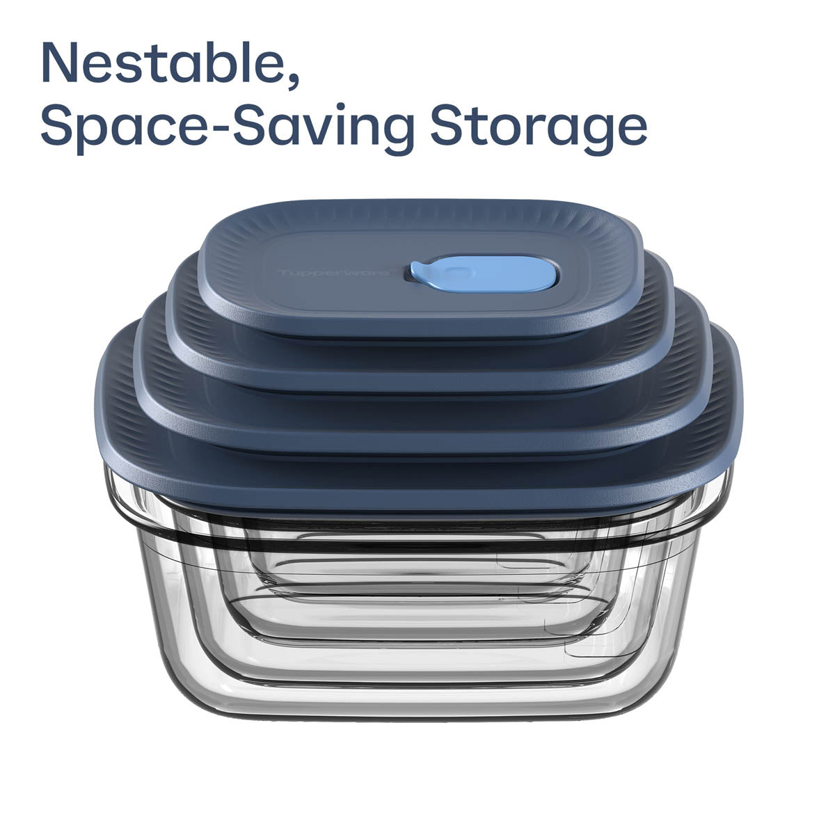 Tupper Ware Tupperware Voila™ Glass Food Storage Container | Rectangular Medium