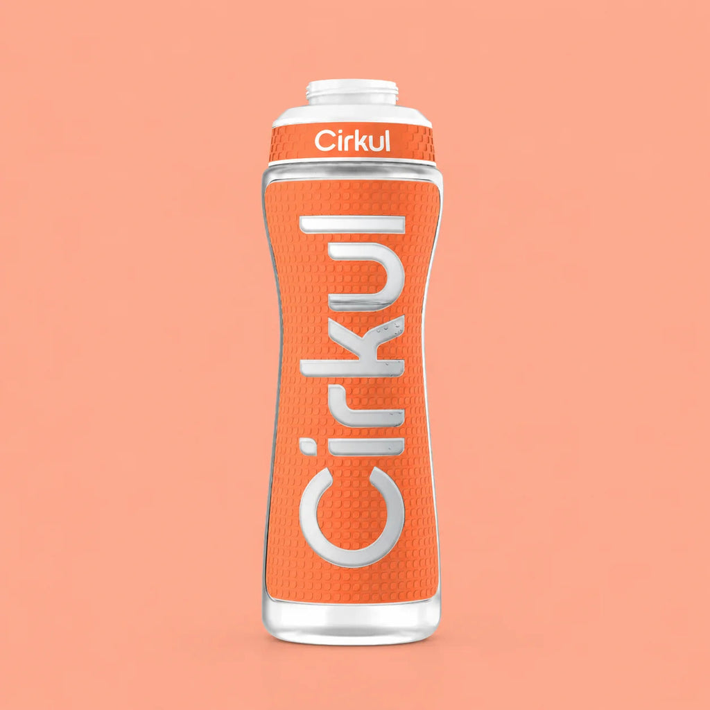 Cirkul 22oz. Grip Squeeze Plastic Bottle &amp; Sport Lid