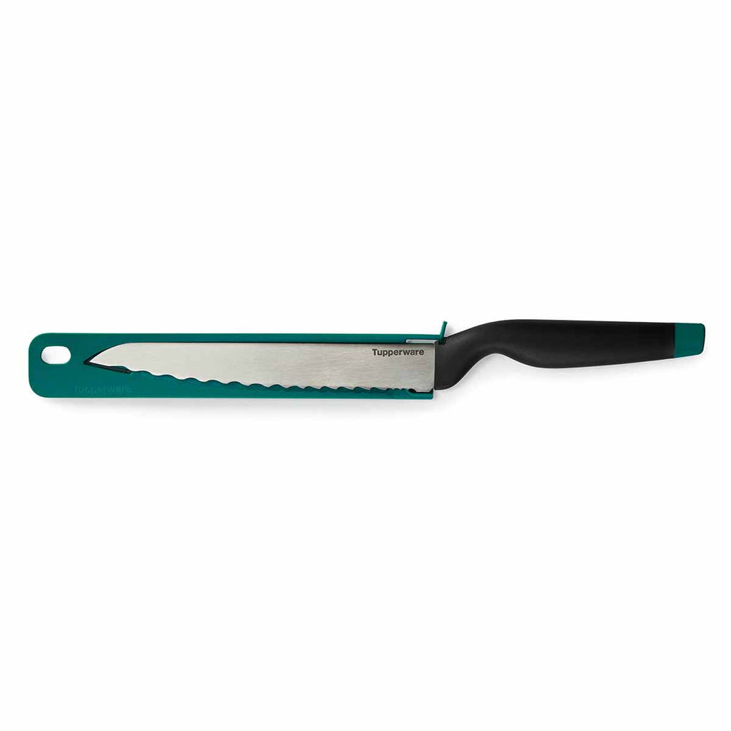 Tupper Ware Tupperware® Amazing Series Serrated Bread Knife &amp; Locking Sheath