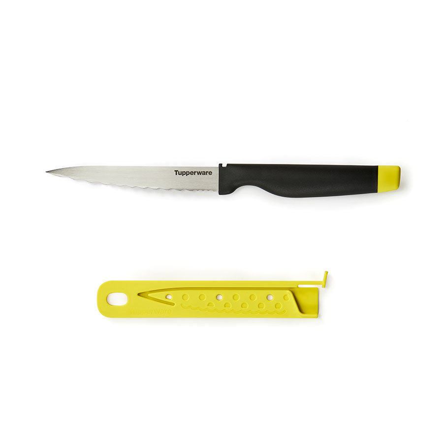 Tupper Ware Tupperware® Amazing Series Serrated Utility Knife &amp; Locking Sheath