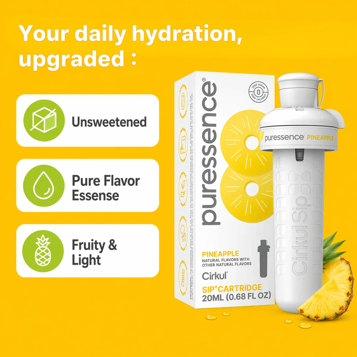 Cirkul Puressence Pineapple (Unsweetened)
