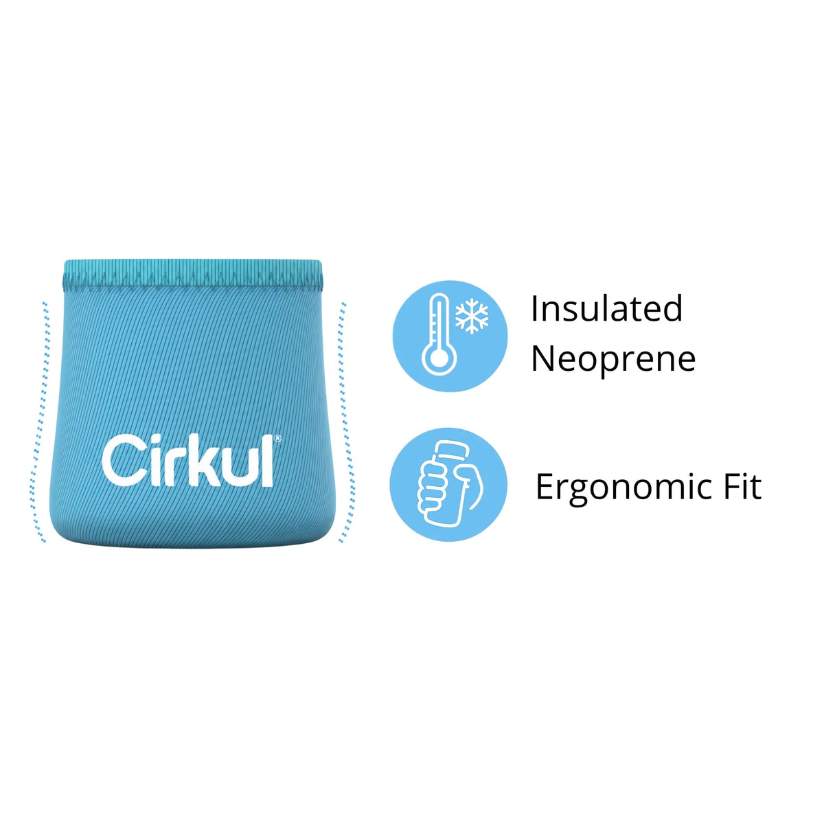 Cirkul 12oz. Chill Sleeve (for 12oz. Plastic Bottle)