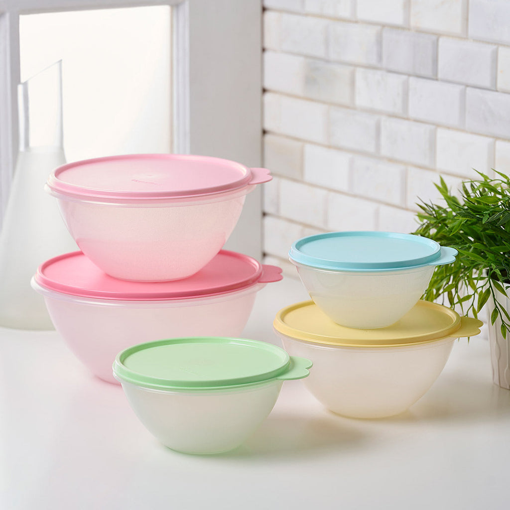 Tupper Ware Vintage Classic Wonderlier® 5 Bowl Set