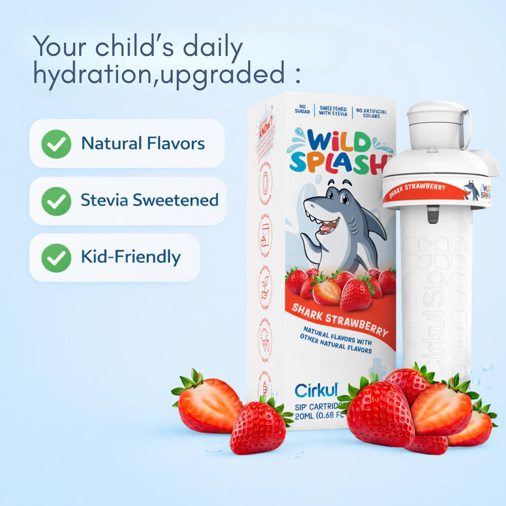 Cirkul Wild Splash Shark Strawberry