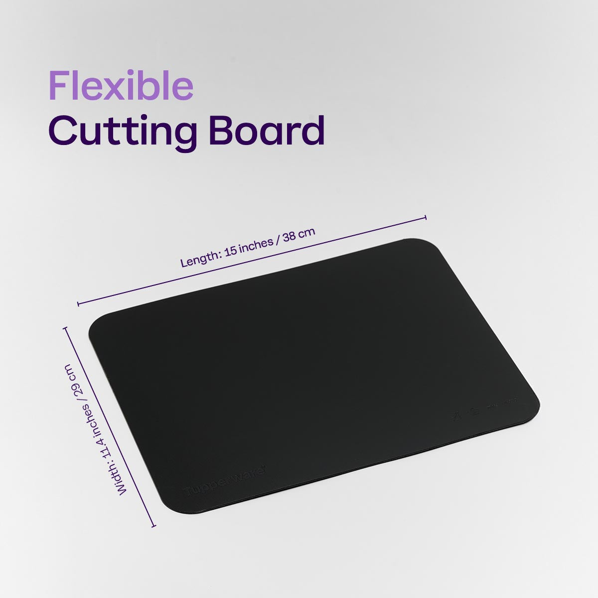 Tupper Ware Tupperware® Flexible Cutting Board | Non-Slip Base for Easy Meal Prep