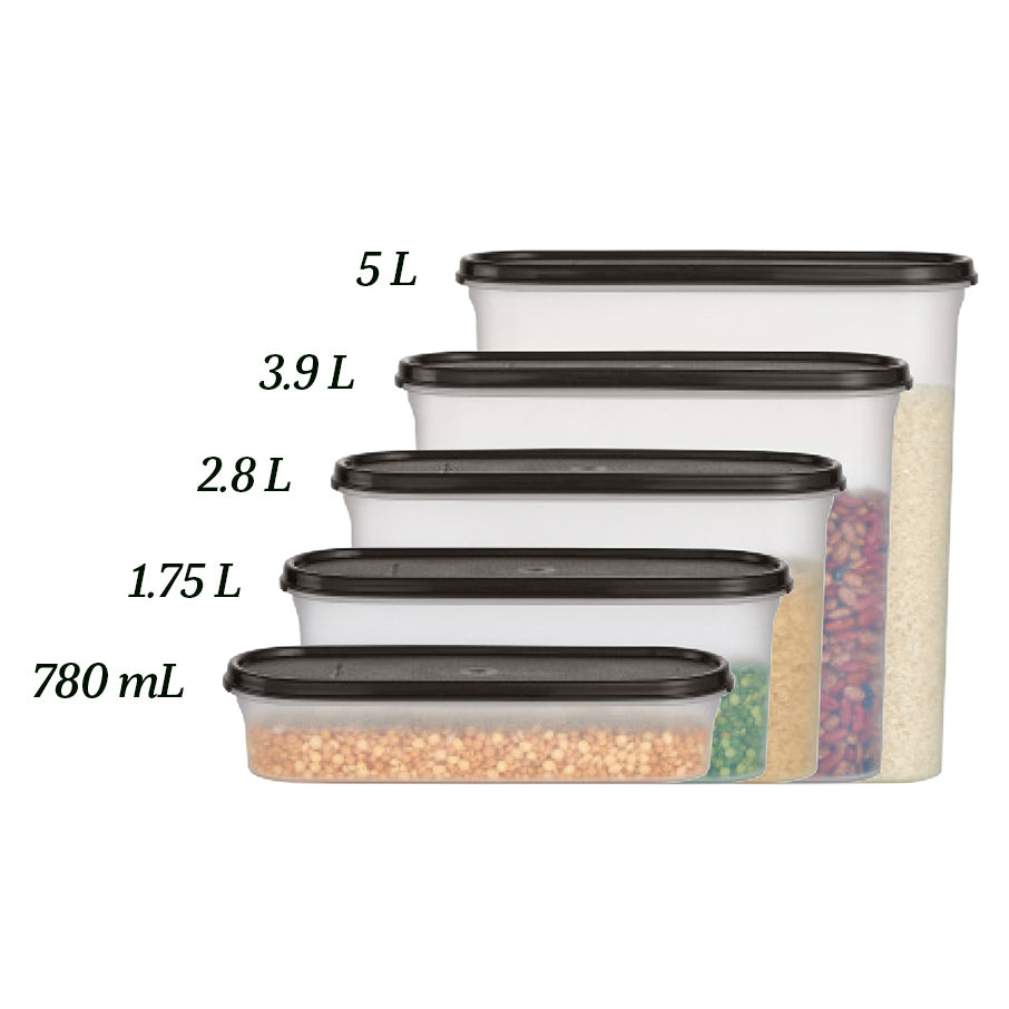 Tupper Ware Tupperware® Modular Mates® Super Oval 5 | Food Container 20.2-cup / 4.8 L