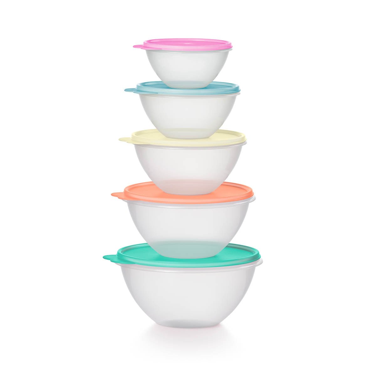 Tupper Ware Classic Wonderlier® Bowls | 5-piece Set