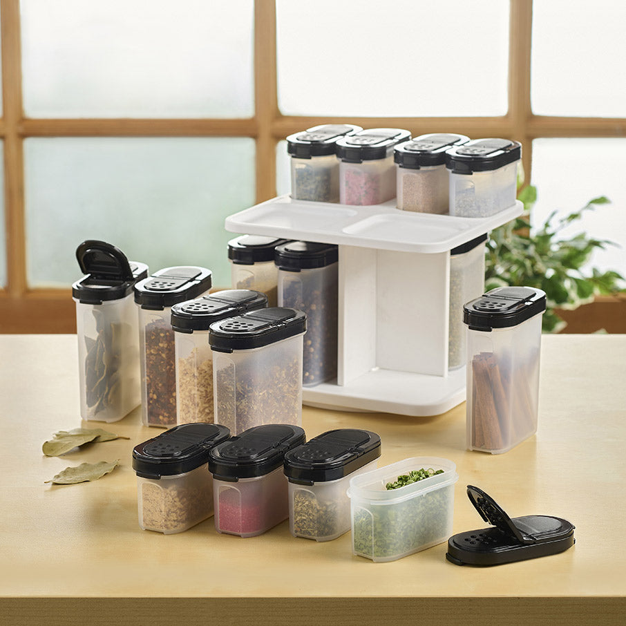 Tupper Ware Tupperware® Spice Carousel Set | 17-pc with Small and Large Shakers