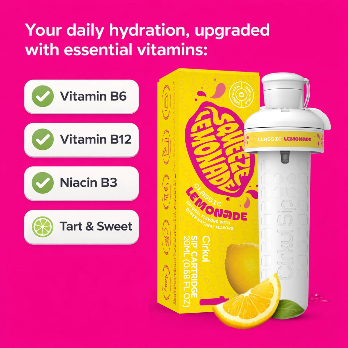 Cirkul Squeeze Classic Lemonade