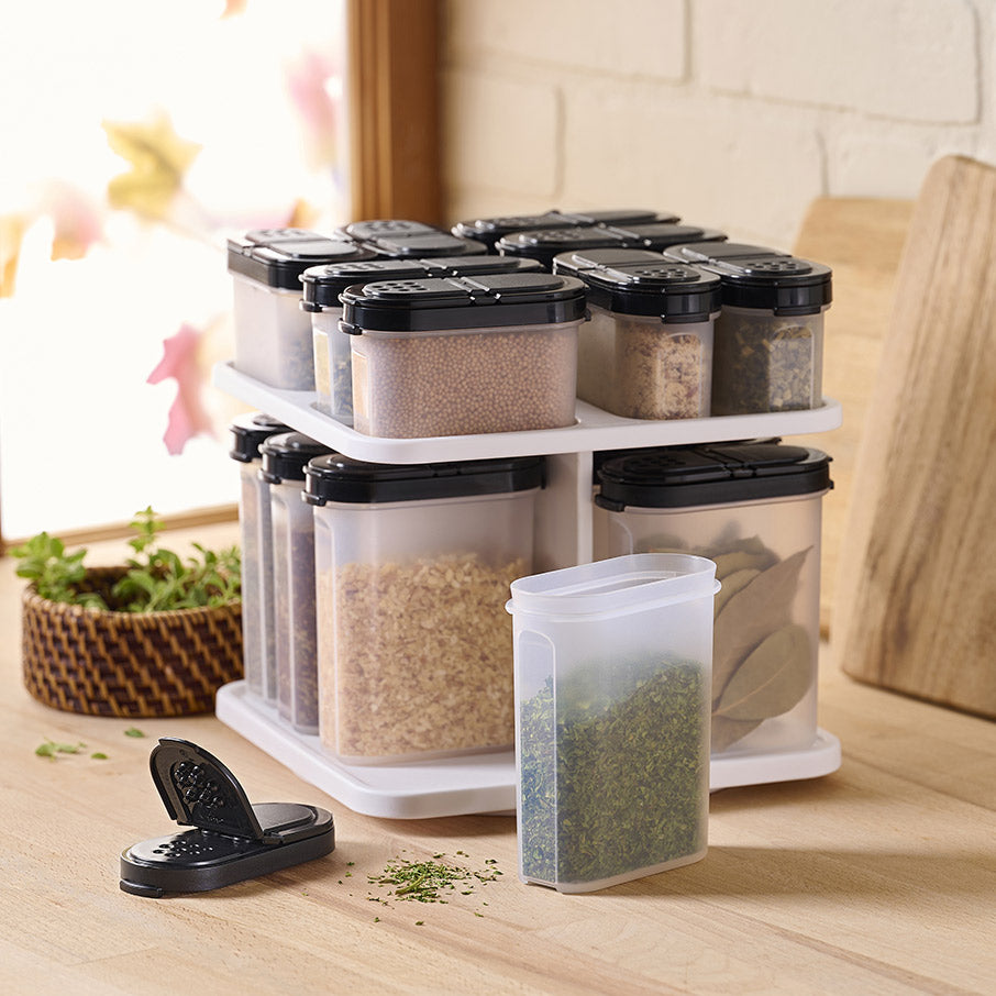 Tupper Ware Tupperware® Spice Carousel Set | 17-pc with Small and Large Shakers