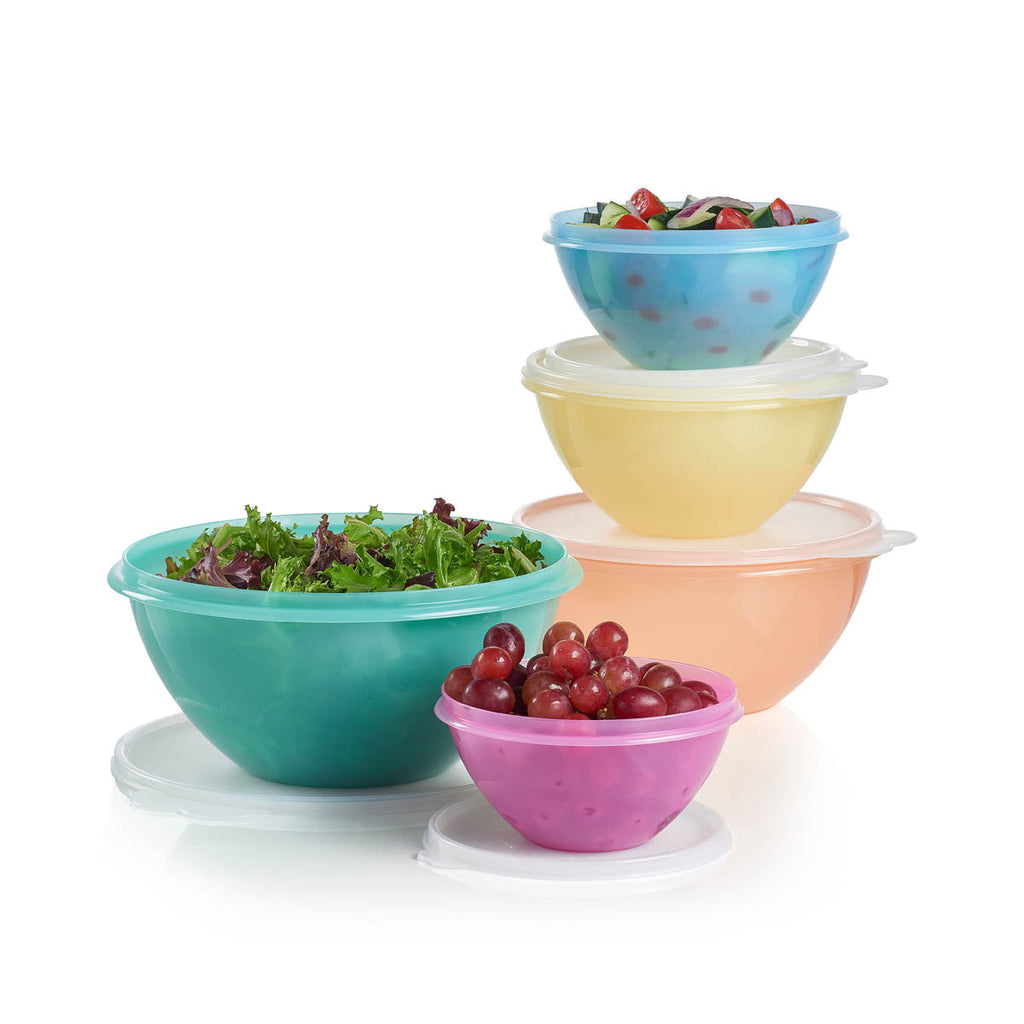 Tupper Ware Classic Wonderlier® Bowls | 5-piece Set