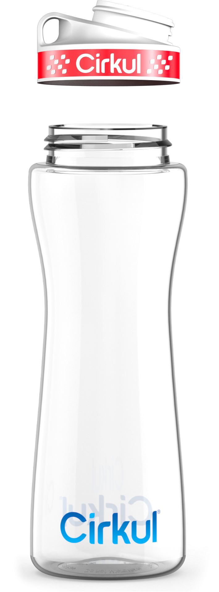 Cirkul Custom 22oz. Plastic Bottle &amp; Comfort Grip Lid