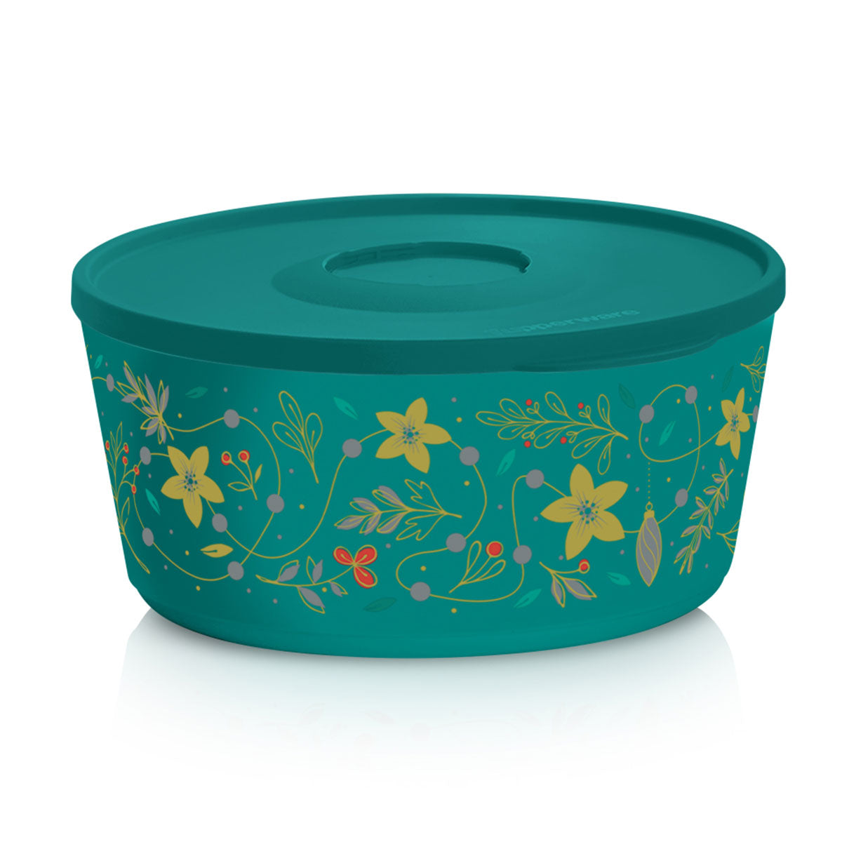 Tupper Ware Tupperware® Holiday Holly Serving Set | Bowls, Plates, Tumblers &amp; Pitcher