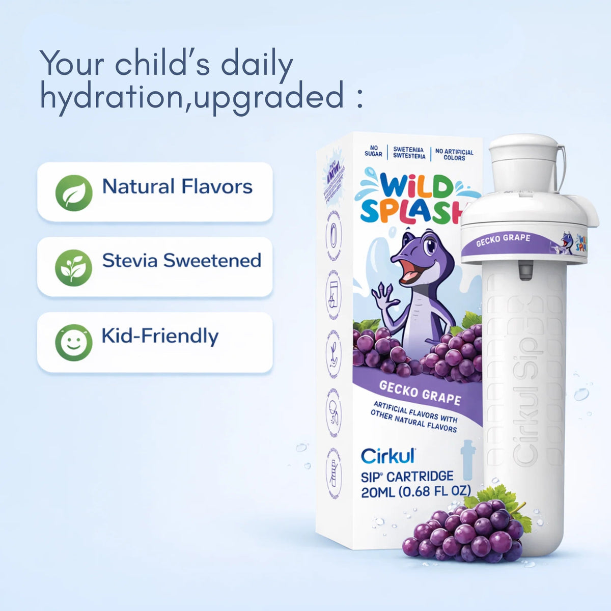 Cirkul Wild Splash Gecko Grape