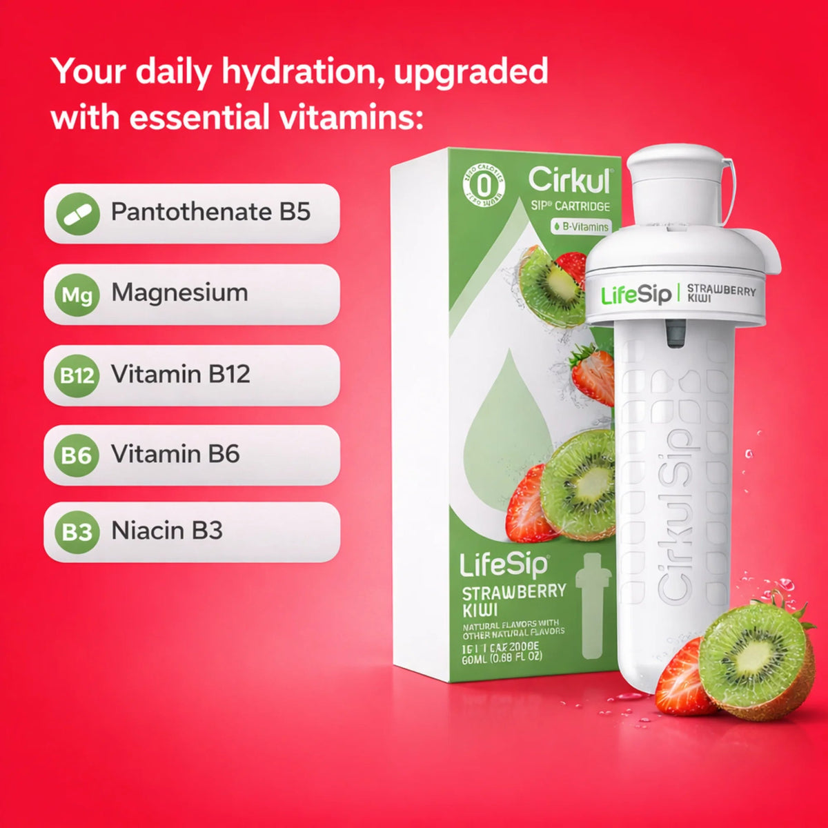 Cirkul LifeSip Strawberry Kiwi