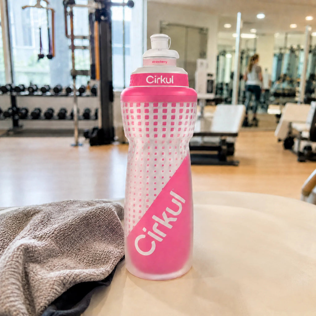 Cirkul 32oz. Insulated Squeeze Plastic Bottle &amp; Sport Lid