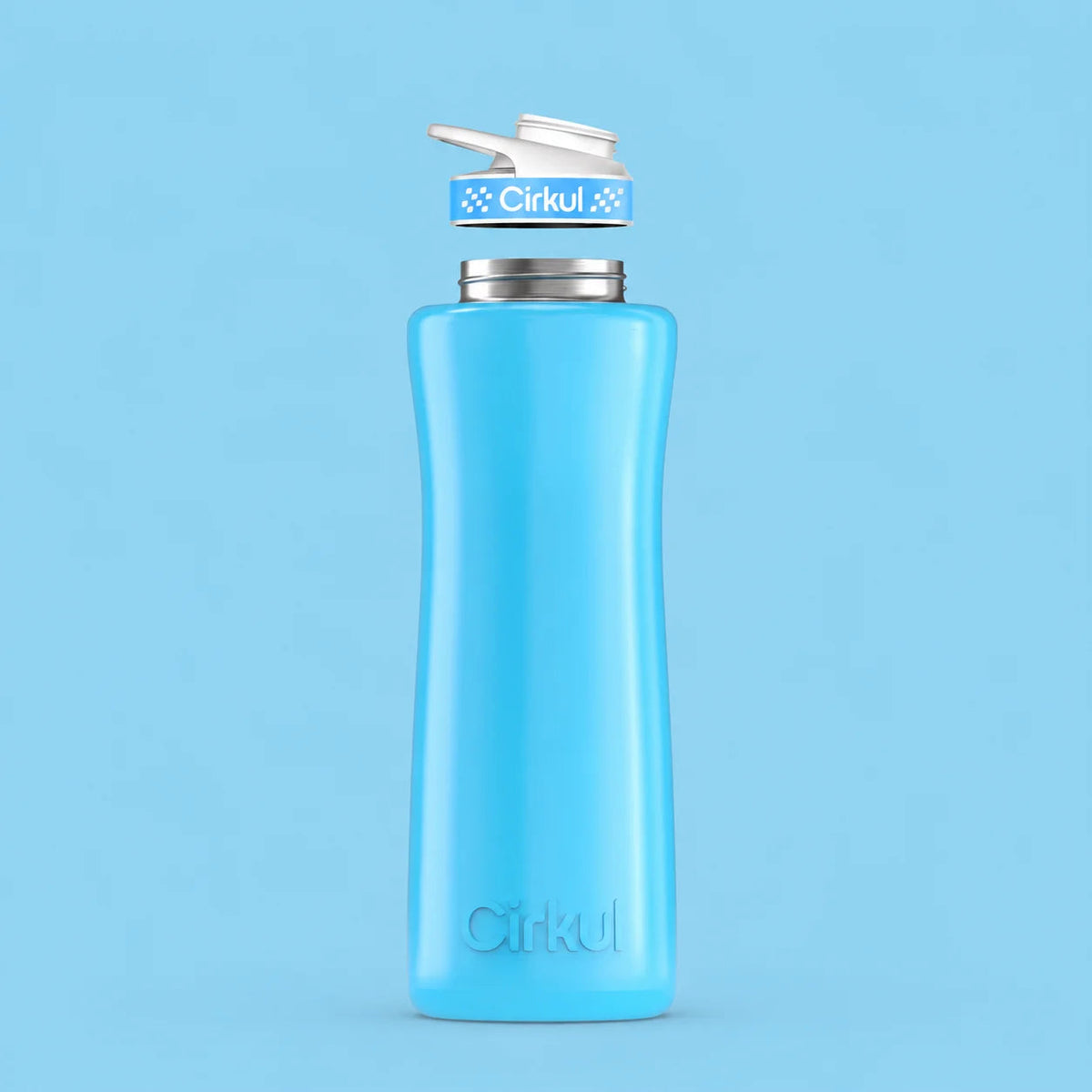 Cirkul 42oz. Stainless Steel Bottle &amp; Comfort Grip Lid