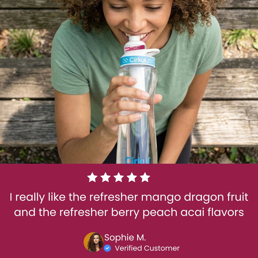 Cirkul Frosted Berry Peach Acai Refresher