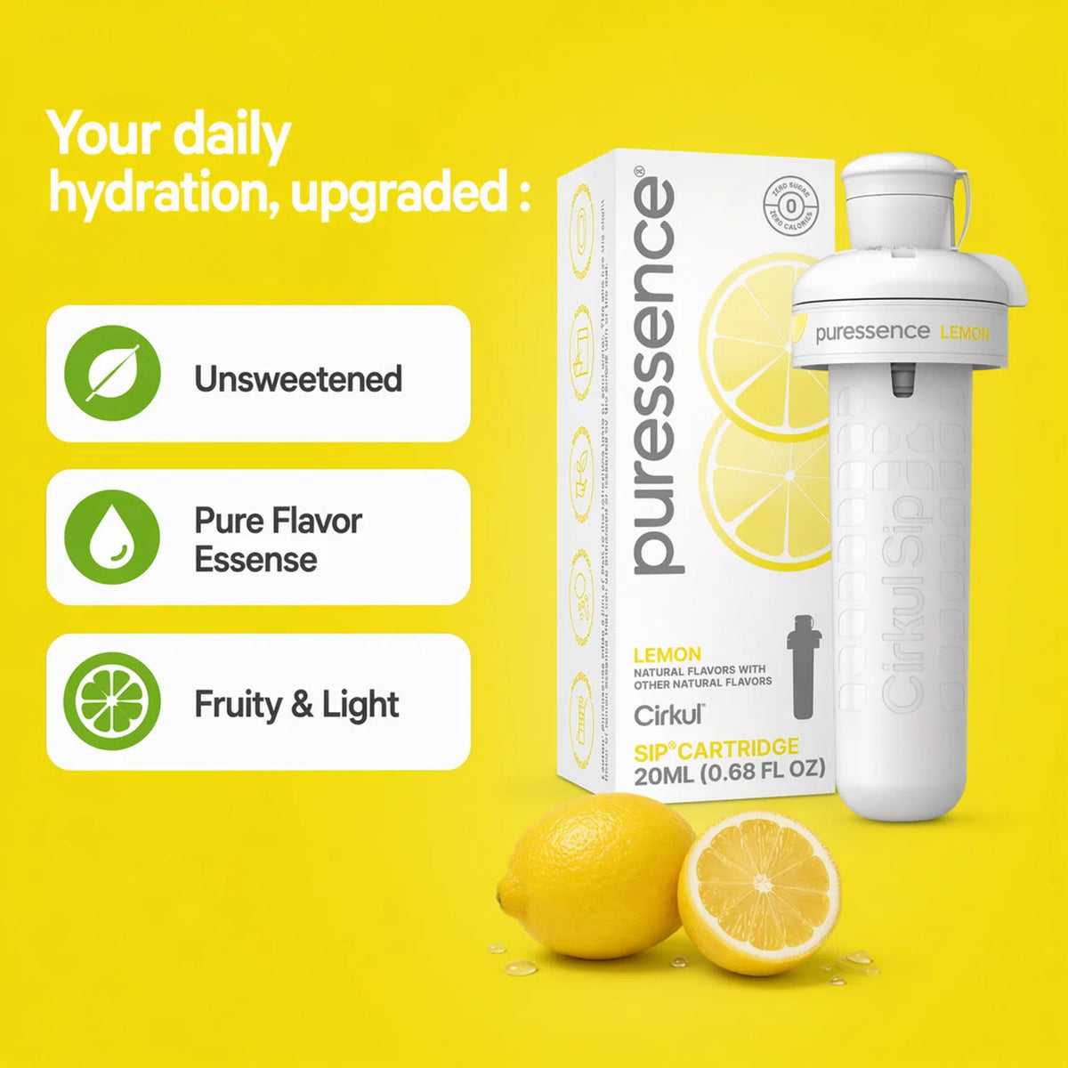 Cirkul Puressence Lemon (Unsweetened)