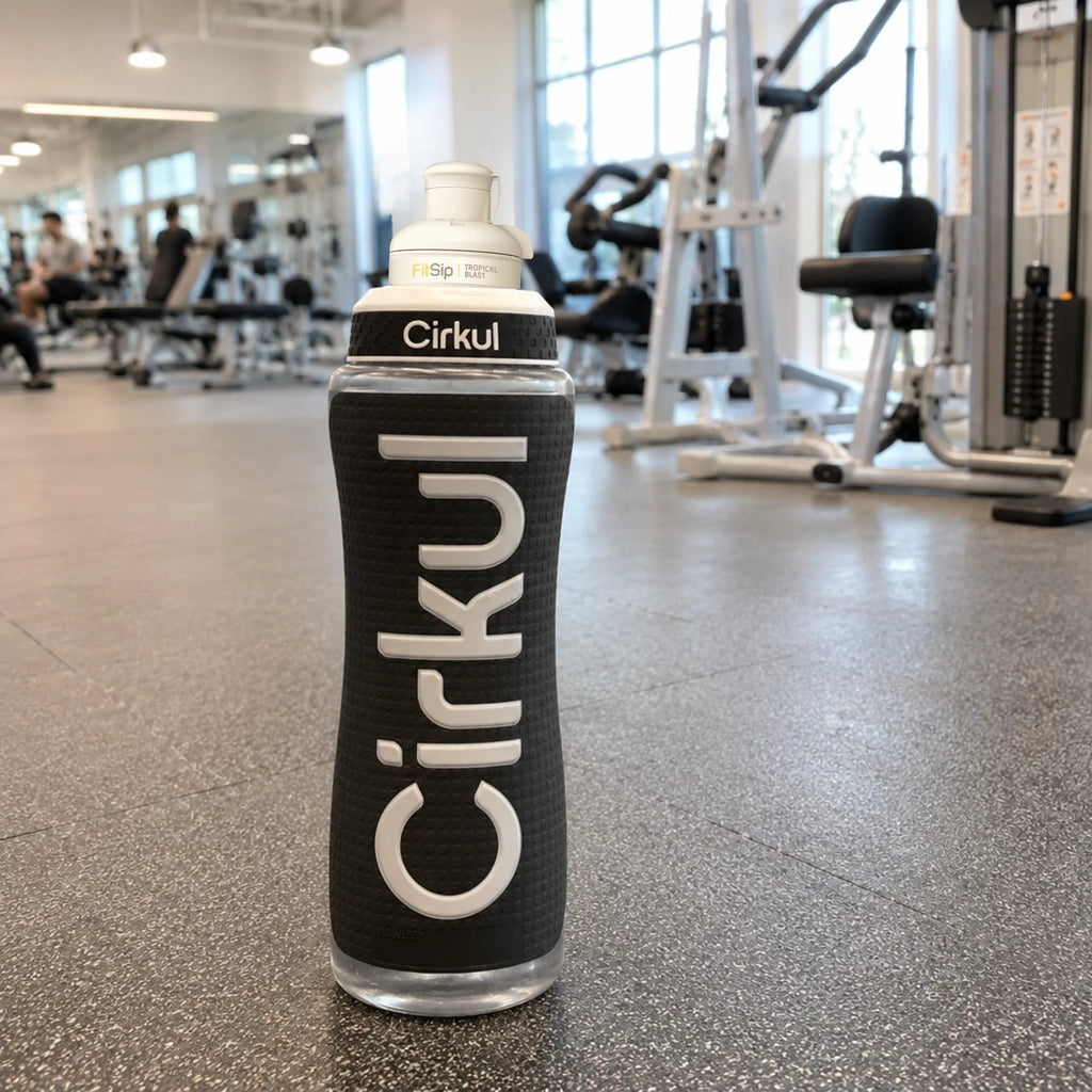 Cirkul 32oz. Grip Squeeze Plastic Bottle &amp; Sport Lid
