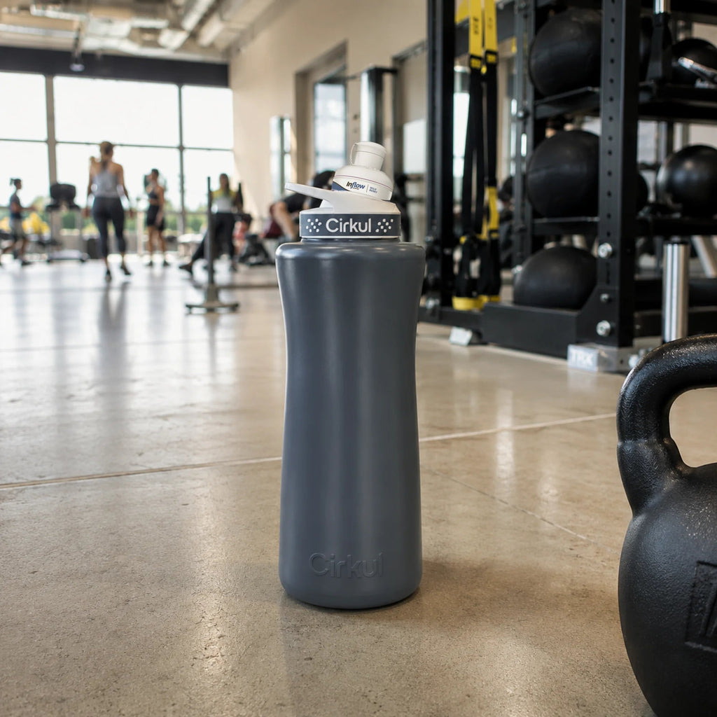 Cirkul 42oz. Stainless Steel Bottle &amp; Comfort Grip Lid