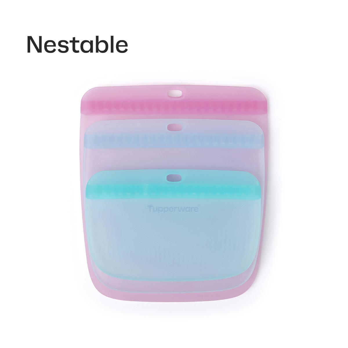 Tupper Ware Tupperware® Ultimate Silicone Stand-Up Bag | Medium, Reusable, Leakproof