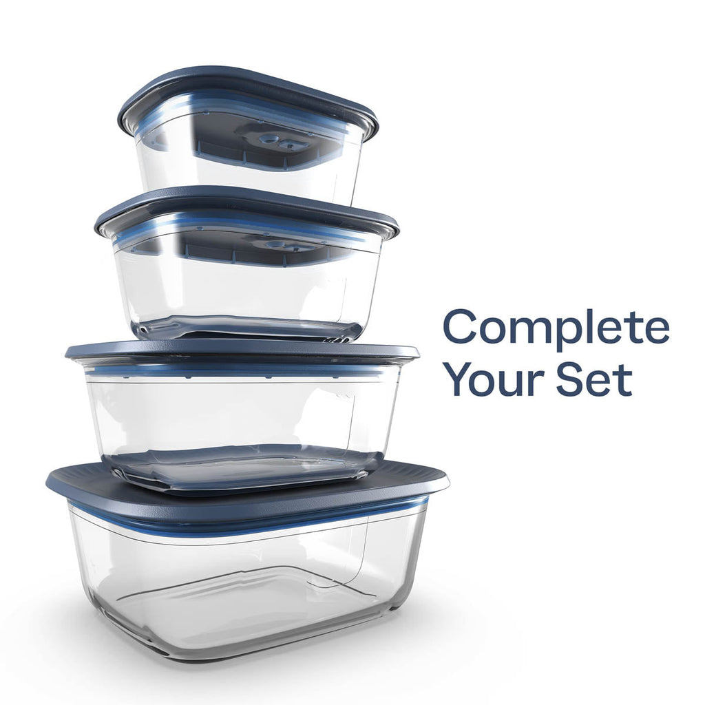 Tupper Ware Tupperware Voila™ Glass Food Storage Container | Rectangular Mini