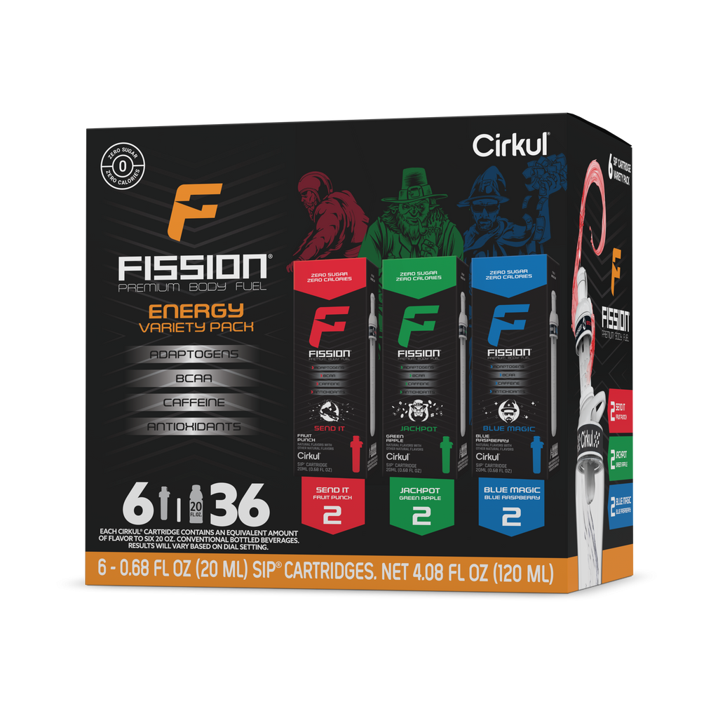 Cirkul Fission® 6-Pack Variety Pack