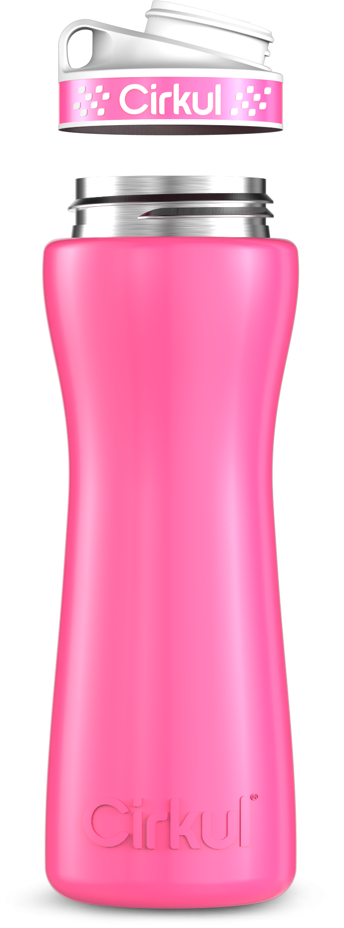 Cirkul Custom 22oz. Stainless Steel Bottle &amp; Comfort Grip Lid