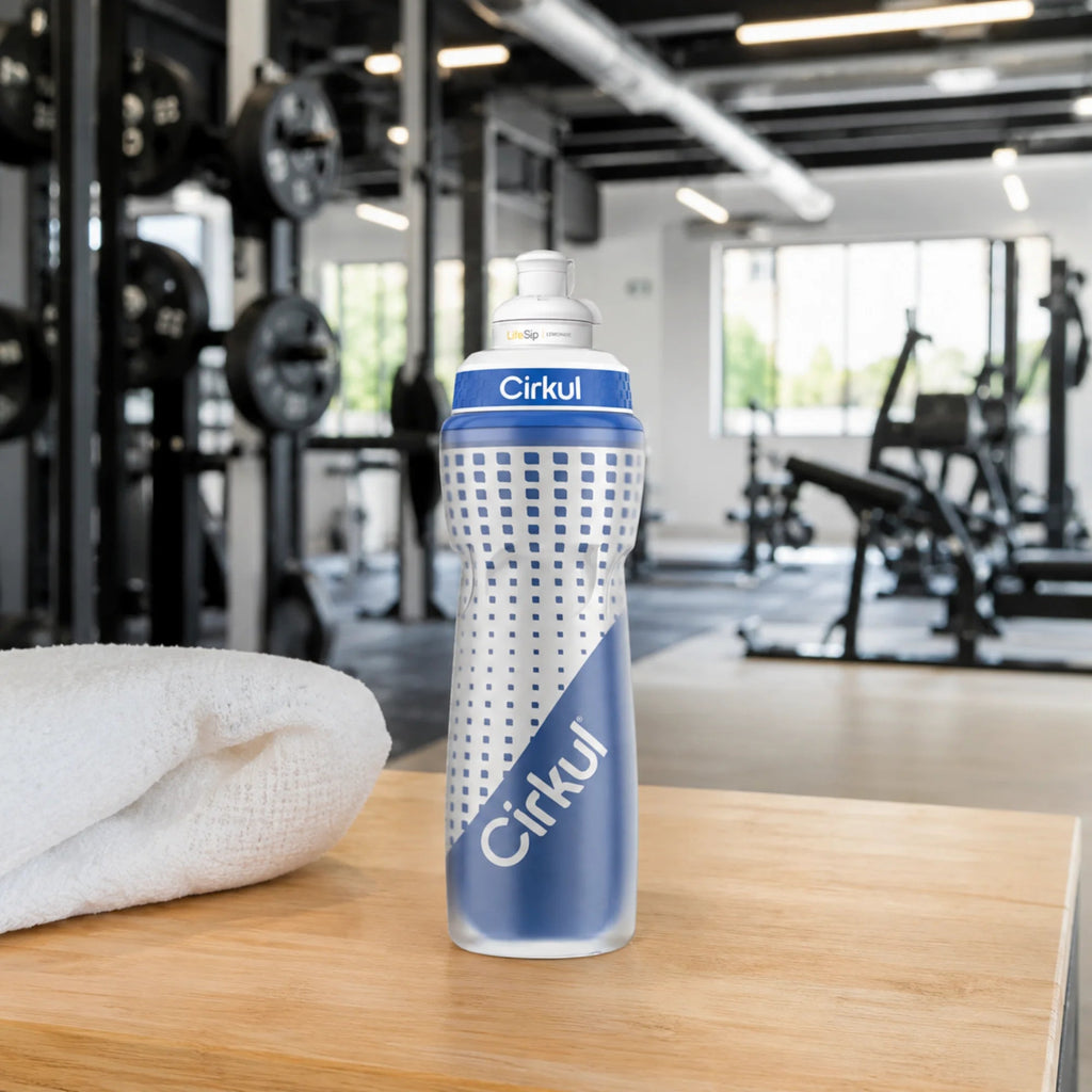 Cirkul 22oz. Insulated Squeeze Plastic Bottle &amp; Sport Lid