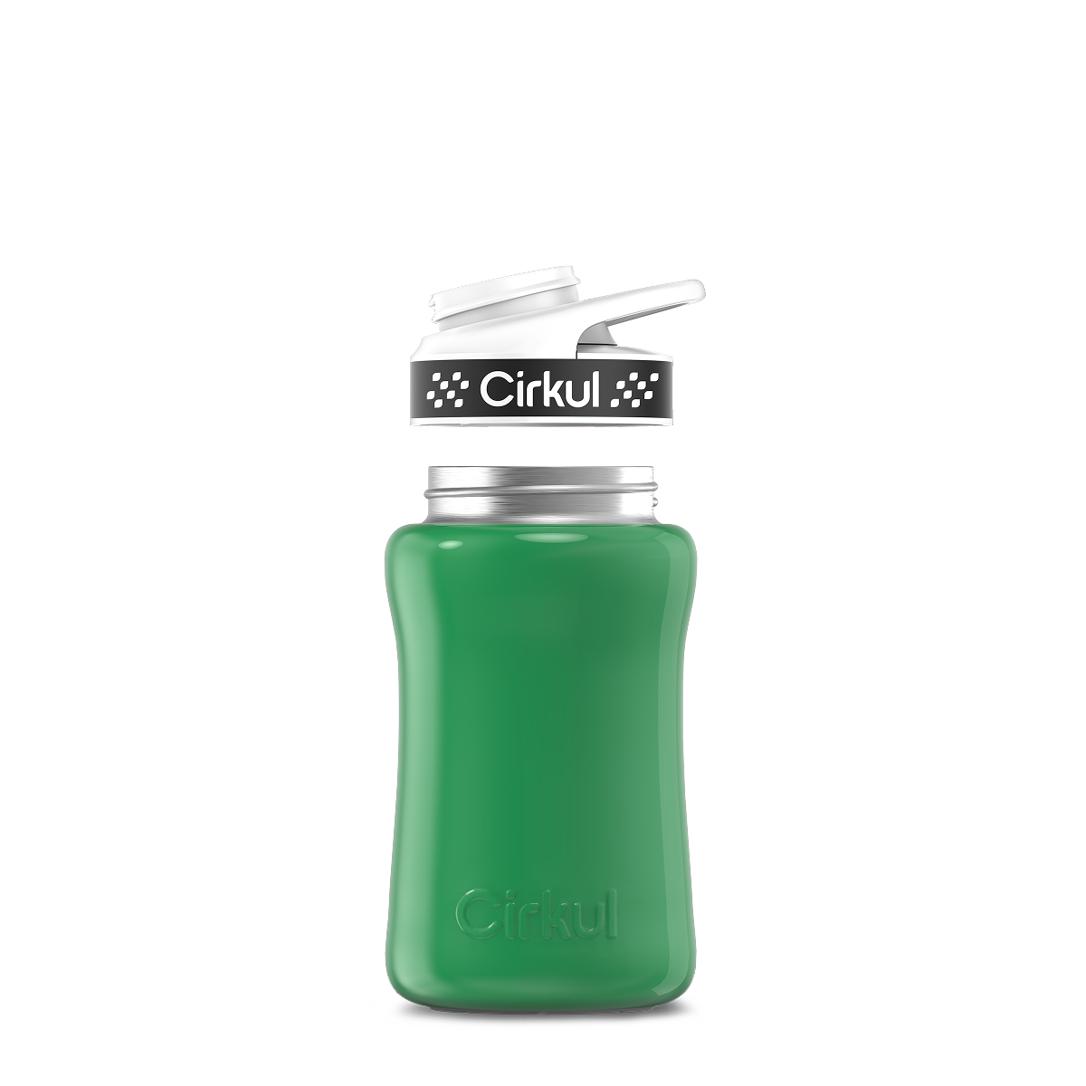 Cirkul 12oz. Stainless Steel Bottle &amp; Comfort Grip Lid