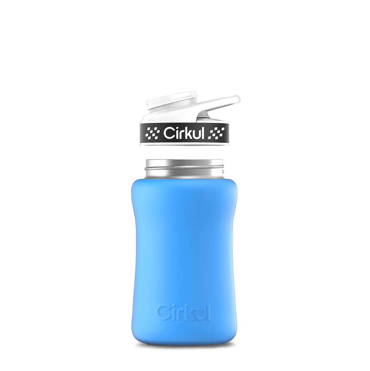Cirkul 12oz. Stainless Steel Bottle &amp; Comfort Grip Lid