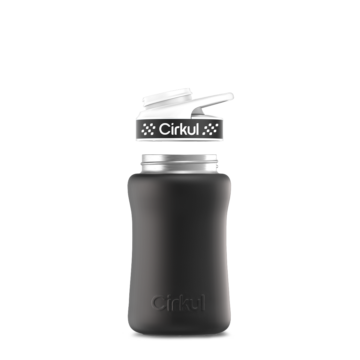 Cirkul 12oz. Stainless Steel Bottle &amp; Comfort Grip Lid