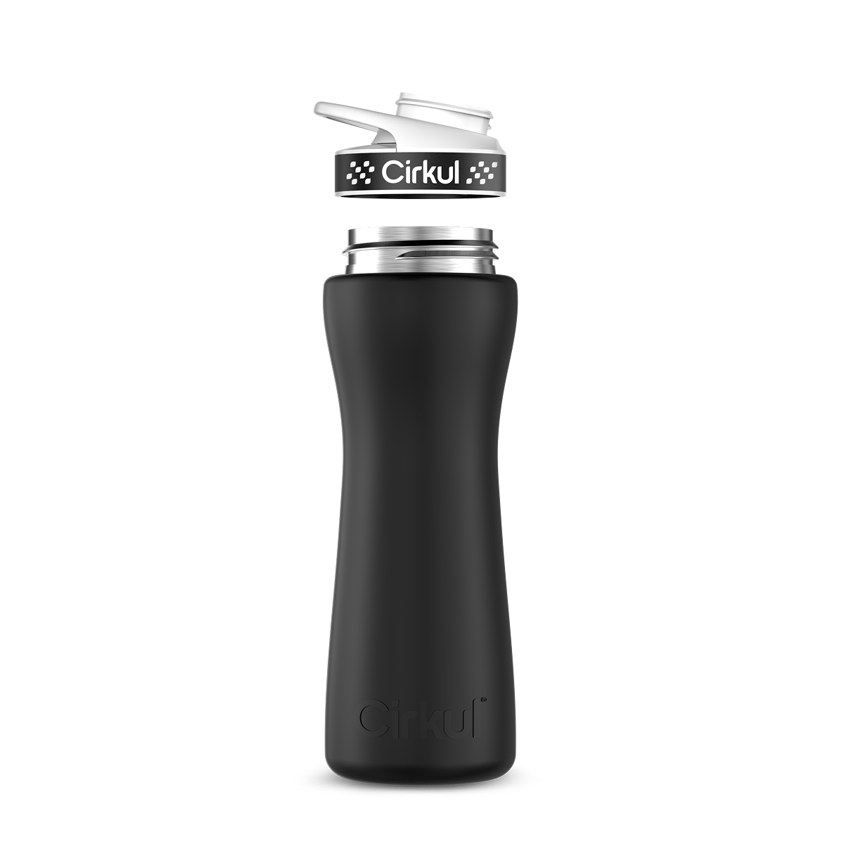 Cirkul Custom 22oz. Stainless Steel Bottle &amp; Comfort Grip Lid