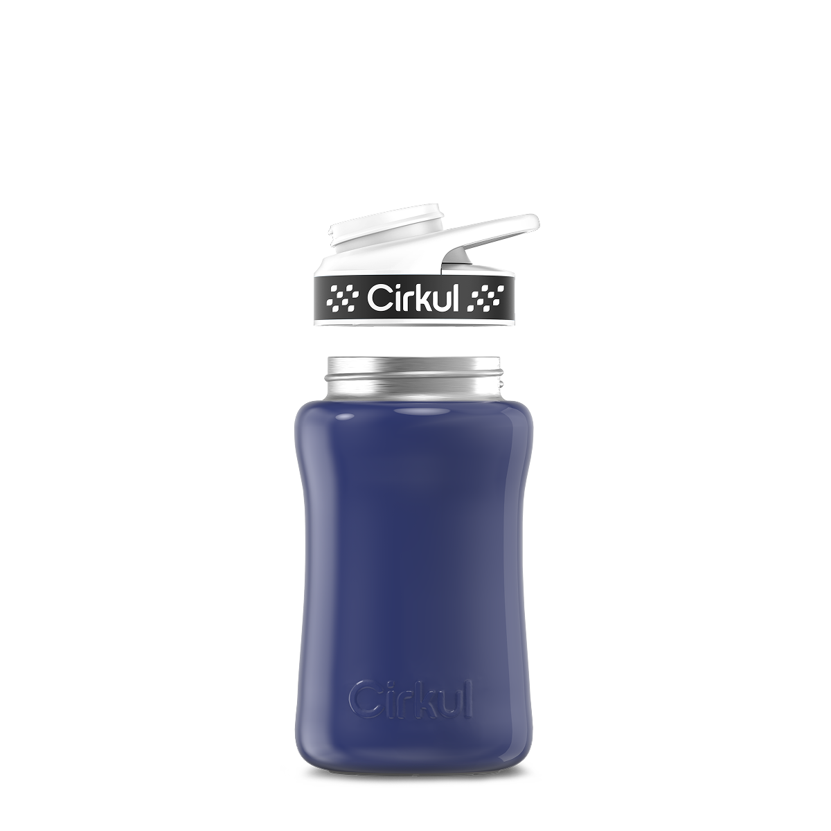 Cirkul 12oz. Stainless Steel Bottle &amp; Comfort Grip Lid