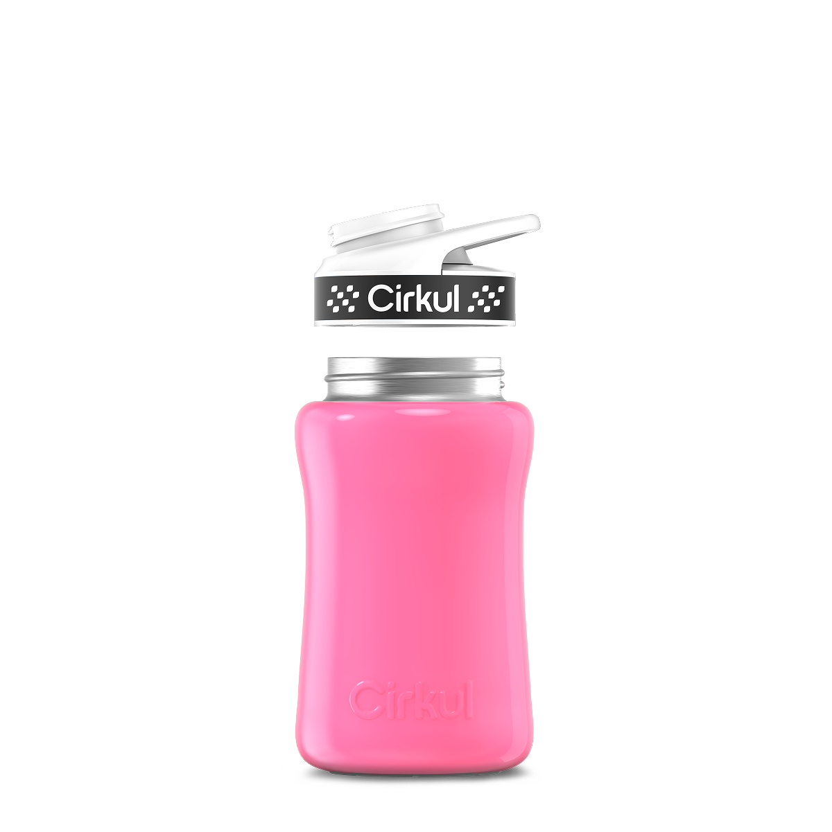 Cirkul 12oz. Stainless Steel Bottle &amp; Comfort Grip Lid