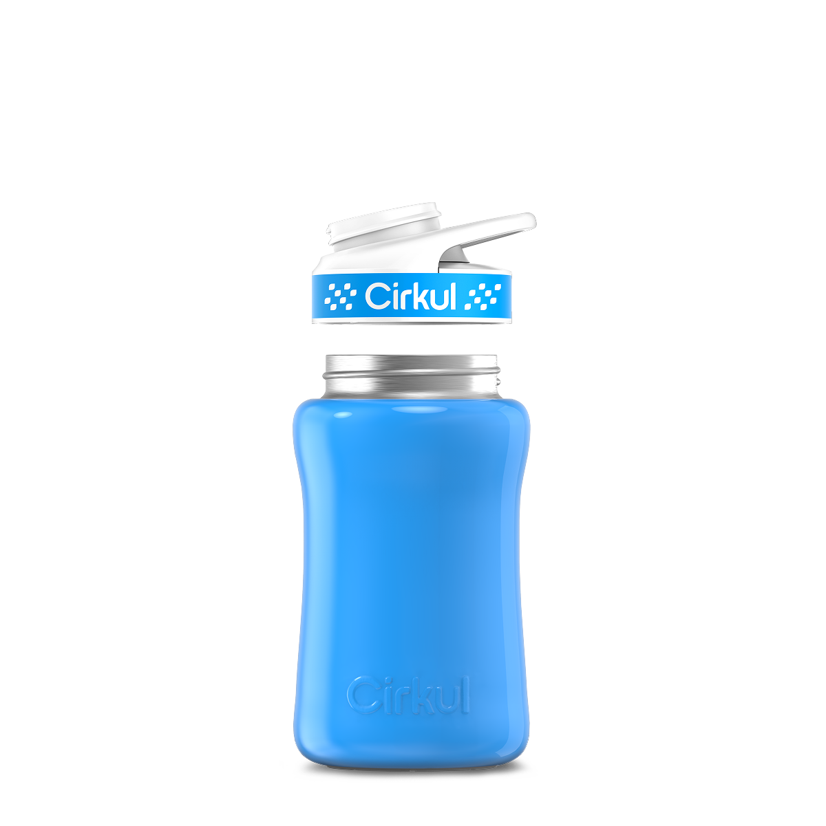 Cirkul 12oz. Stainless Steel Bottle &amp; Comfort Grip Lid