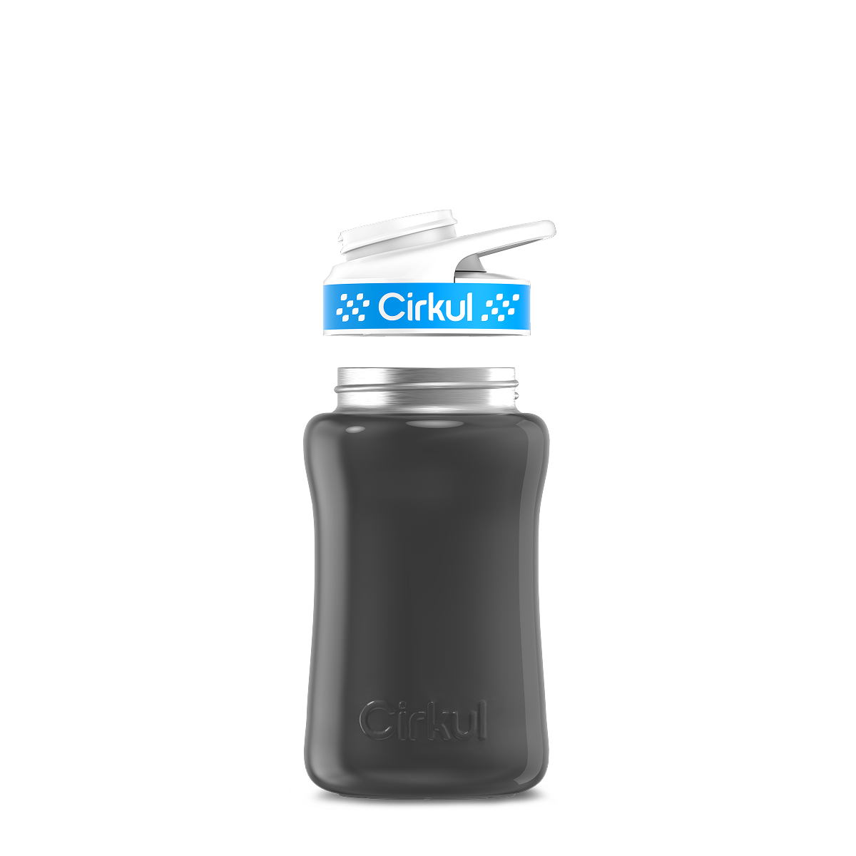 Cirkul 12oz. Stainless Steel Bottle &amp; Comfort Grip Lid