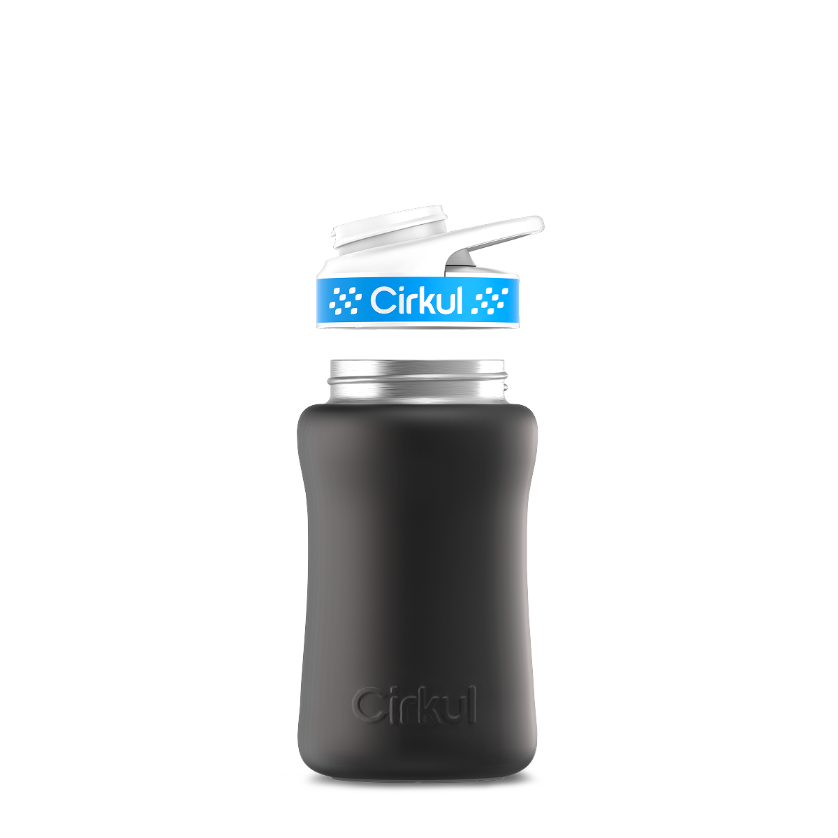 Cirkul 12oz. Stainless Steel Bottle &amp; Comfort Grip Lid