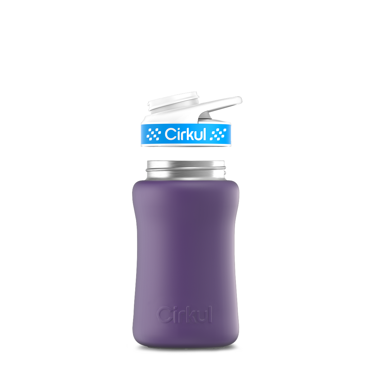Cirkul 12oz. Stainless Steel Bottle &amp; Comfort Grip Lid