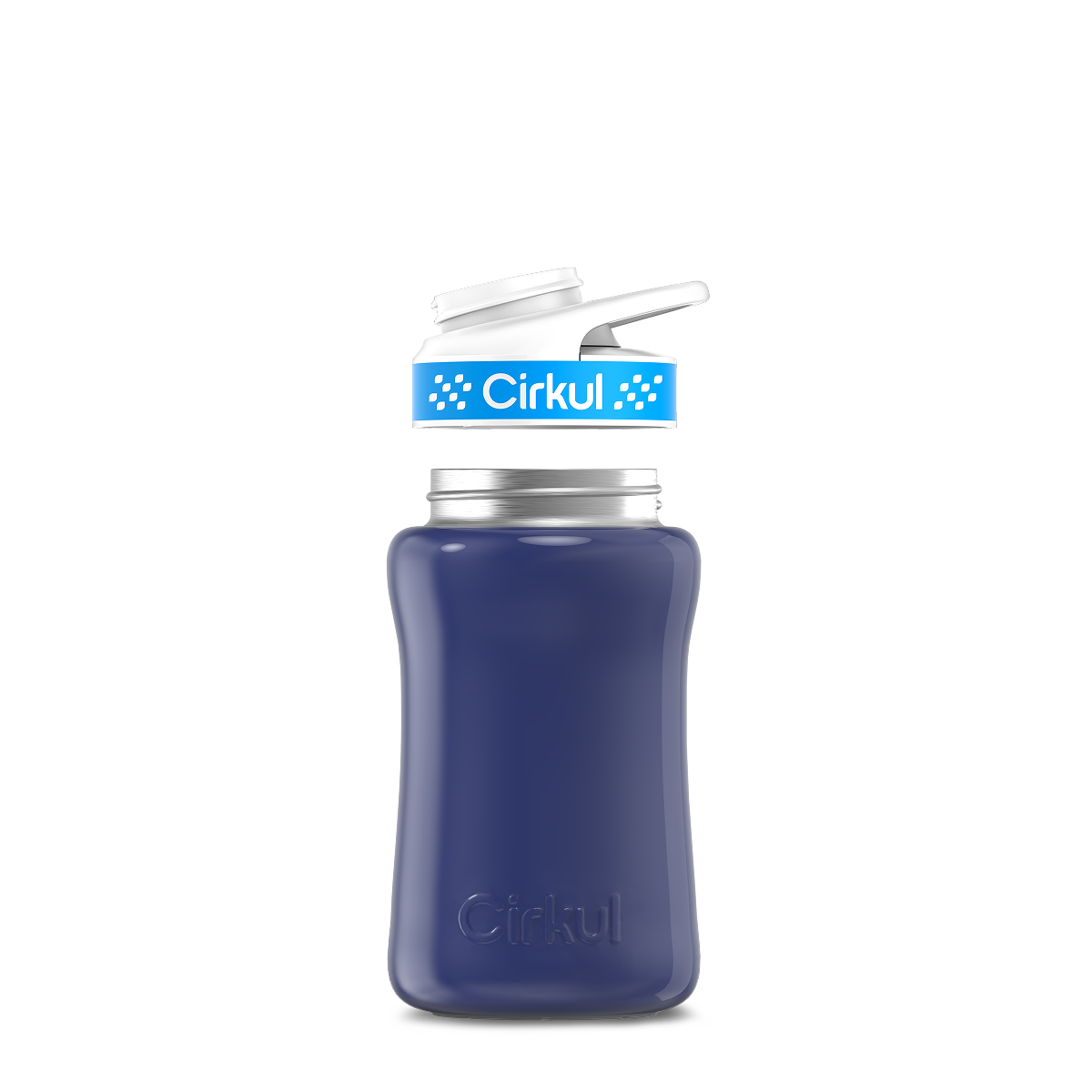 Cirkul 12oz. Stainless Steel Bottle &amp; Comfort Grip Lid