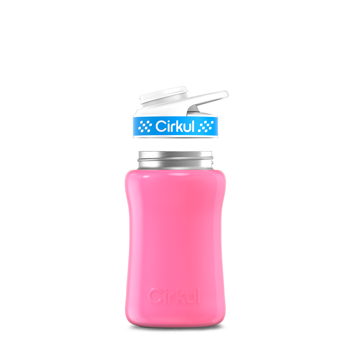 Cirkul 12oz. Stainless Steel Bottle &amp; Comfort Grip Lid