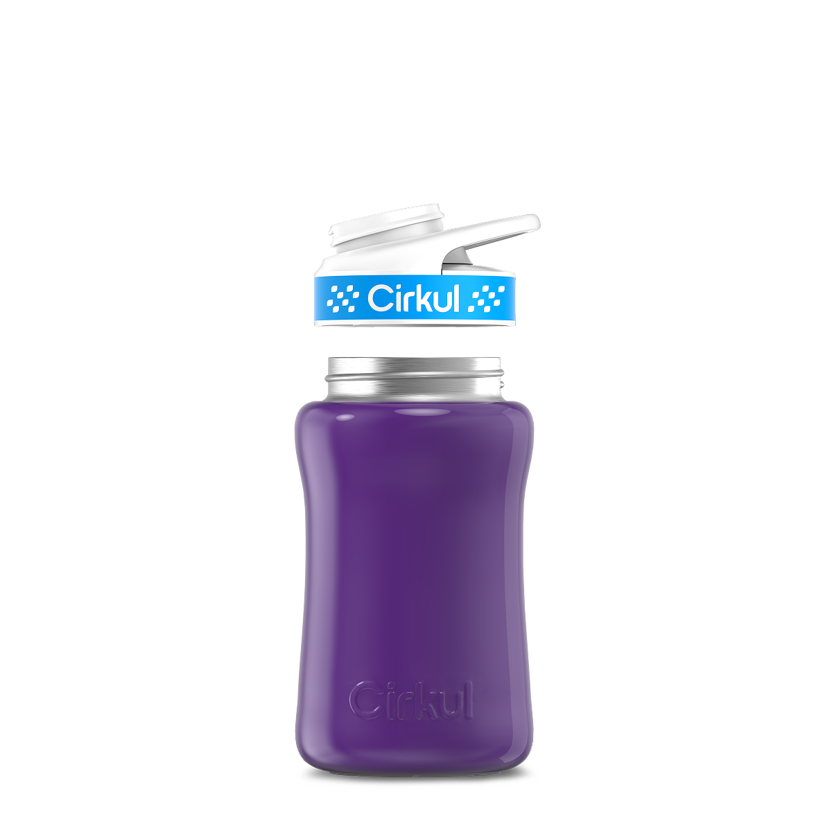 Cirkul 12oz. Stainless Steel Bottle &amp; Comfort Grip Lid