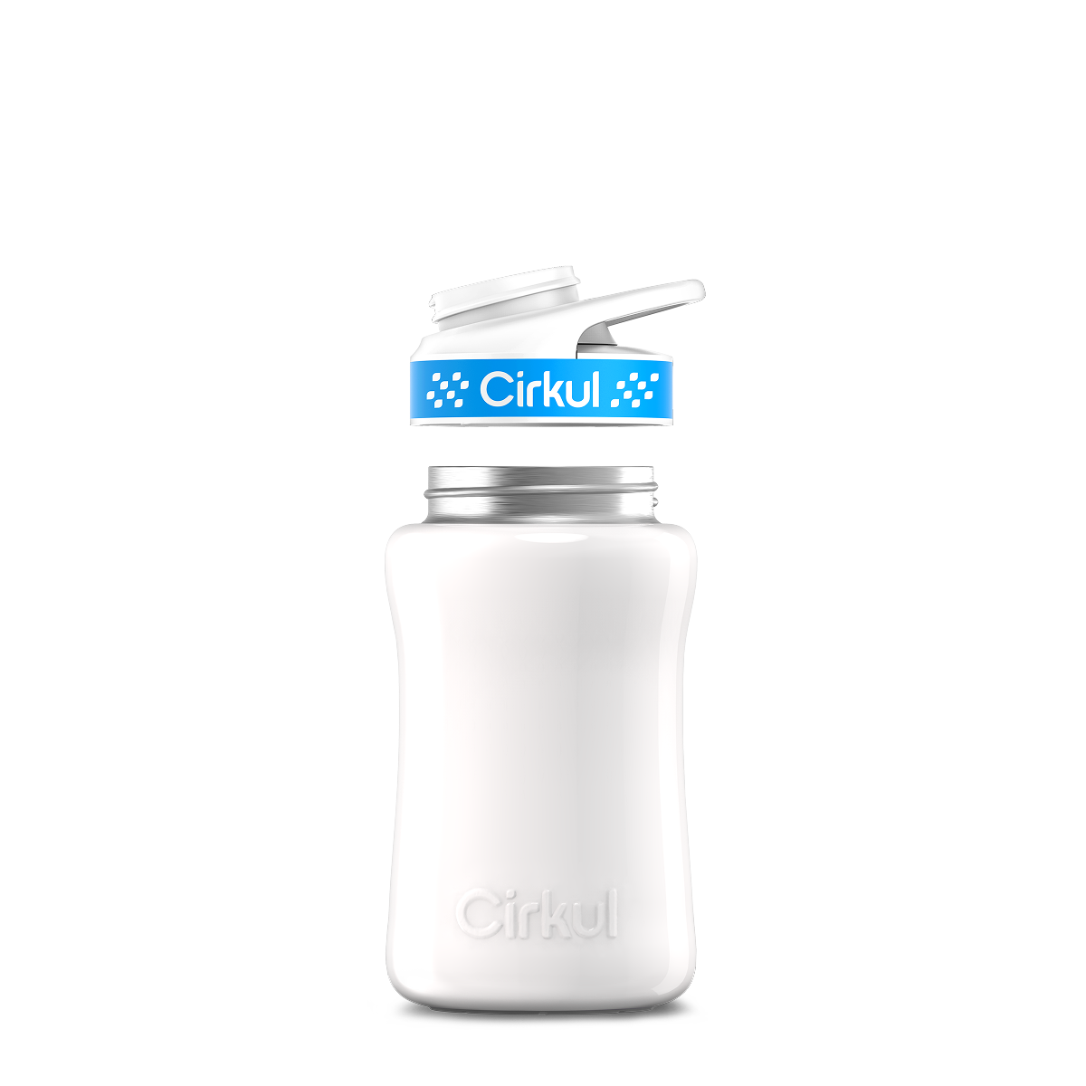 Cirkul 12oz. Stainless Steel Bottle &amp; Comfort Grip Lid