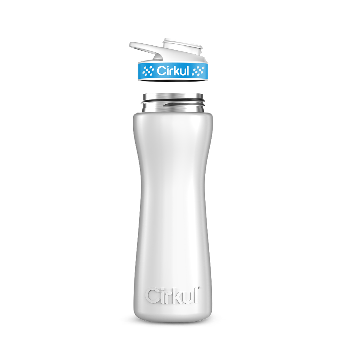 Cirkul Custom 22oz. Stainless Steel Bottle &amp; Comfort Grip Lid